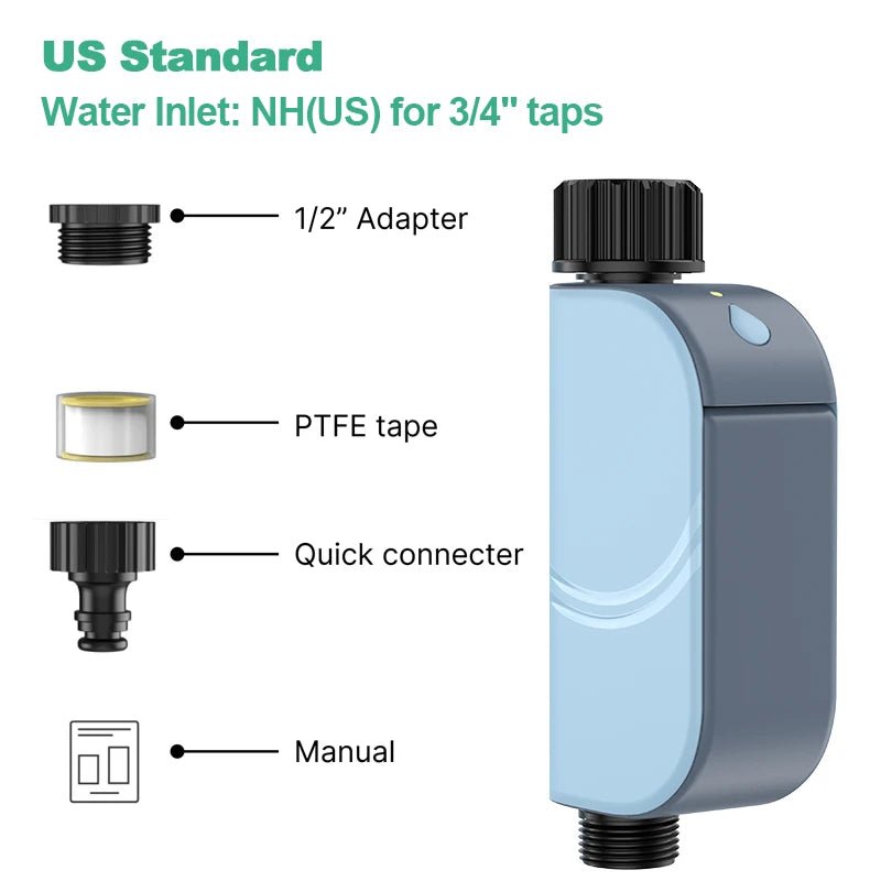 Smart Tuya WiFi Garten Bewässerung Timer Sprinkler Ventil Programmierbare Auto Bewässerung Bewässerung Timer Bewässerung Bewässerung System - flohmarkt-deutschland.shop