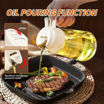 SmartChef 2in1 500ml Plastik Küchen Öl Sprayer - Vielseitiger Ölspender Und Injektor Für Grillen Backen - flohmarkt-deutschland.shop