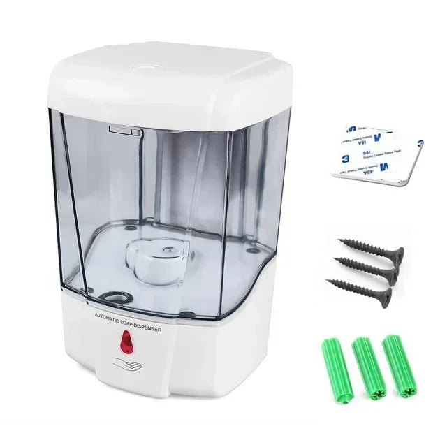 SmartClean Automatischer Seifenspender 700 ml Wandmontiert Batteriebetrieben - Schaum und Flüssigseife, 0-10 cm Reichweite - flohmarkt-deutschland.shop