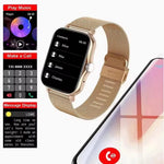 Smartwatch, kabelloses Anrufen/Zifferblatt, Multi-Sport-Modus, Anruferinnerung und Ablehnung, SMS-Erinnerung, für iPhone/Andriod - flohmarkt-deutschland.shop