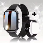 Smartwatch, kabelloses Anrufen/Zifferblatt, Multi-Sport-Modus, Anruferinnerung und Ablehnung, SMS-Erinnerung, für iPhone/Andriod - flohmarkt-deutschland.shop