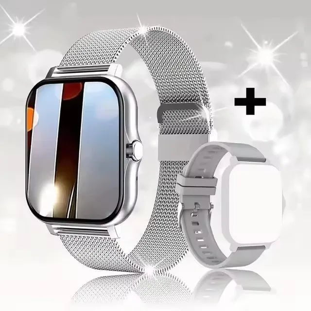 Smartwatch, kabelloses Anrufen/Zifferblatt, Multi-Sport-Modus, Anruferinnerung und Ablehnung, SMS-Erinnerung, für iPhone/Andriod - flohmarkt-deutschland.shop