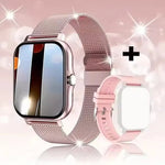 Smartwatch, kabelloses Anrufen/Zifferblatt, Multi-Sport-Modus, Anruferinnerung und Ablehnung, SMS-Erinnerung, für iPhone/Andriod - flohmarkt-deutschland.shop