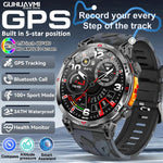 Smartwatches 1,56" AMOLED-Bildschirm GPS Fitness Tracking Kompass 3ATM 650Mah Anruf 100+ Sport Smartwatch AI GPT für Android iOS - flohmarkt-deutschland.shop