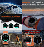 Smartwatches 1,56" AMOLED-Bildschirm GPS Fitness Tracking Kompass 3ATM 650Mah Anruf 100+ Sport Smartwatch AI GPT für Android iOS - flohmarkt-deutschland.shop