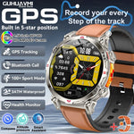 Smartwatches 1,56" AMOLED-Bildschirm GPS Fitness Tracking Kompass 3ATM 650Mah Anruf 100+ Sport Smartwatch AI GPT für Android iOS - flohmarkt-deutschland.shop
