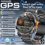 Smartwatches 1,56" AMOLED-Bildschirm GPS Fitness Tracking Kompass 3ATM 650Mah Anruf 100+ Sport Smartwatch AI GPT für Android iOS - flohmarkt-deutschland.shop