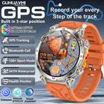 Smartwatches 1,56" AMOLED-Bildschirm GPS Fitness Tracking Kompass 3ATM 650Mah Anruf 100+ Sport Smartwatch AI GPT für Android iOS - flohmarkt-deutschland.shop