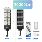 Solar-Außenleuchte 20000LM mit Bewegungsmelder - flohmarkt-deutschland.shop