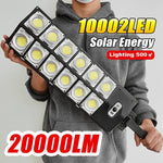 Solar-Außenleuchte 20000LM mit Bewegungsmelder - flohmarkt-deutschland.shop