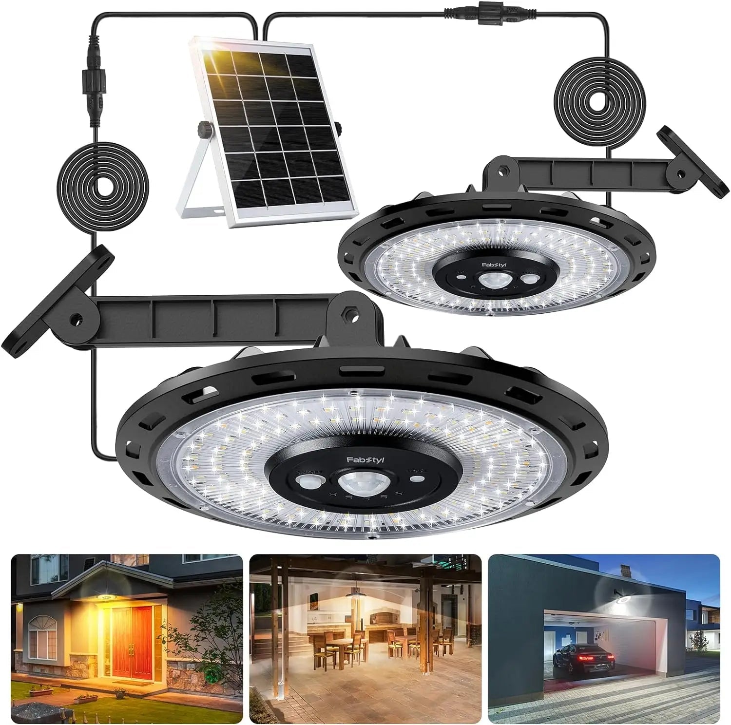 Solar-Außenleuchte 20000LM mit Bewegungsmelder - flohmarkt-deutschland.shop