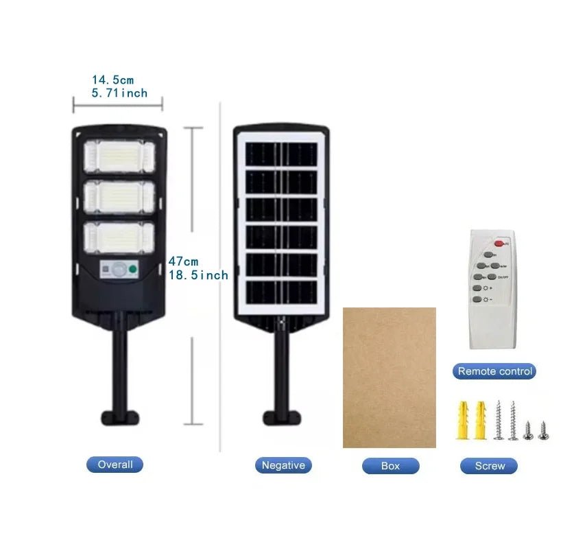 Solar-LED-Außenleuchte superhell mit Bewegungssensor - flohmarkt-deutschland.shop