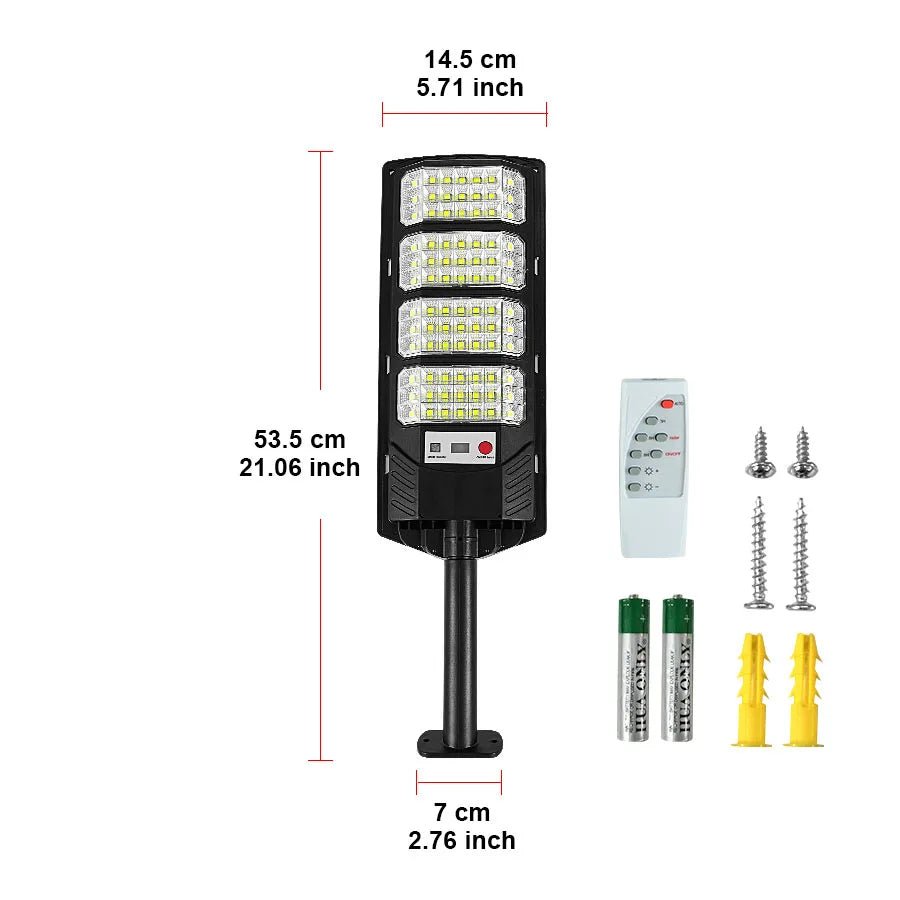 Solar-LED-Außenleuchte superhell mit Bewegungssensor - flohmarkt-deutschland.shop