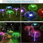 Solar LED Gartenleuchte Quallen 7 Farben Weg Außenbeleuchtung - flohmarkt-deutschland.shop