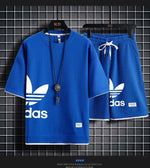 Sommer 2025 Neues Herren-Pullover-Sportbekleidungsset, modisches Basketball-Freizeitset für Herren mit kurzärmeligem T-Shirt + Shorts, zweiteiliges Set. - flohmarkt-deutschland.shop
