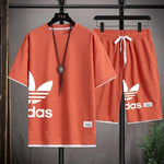 Sommer 2026 Neues Herren-Pullover-Sportbekleidungsset, modisches Basketball-Freizeitset für Herren mit kurzärmeligem T-Shirt + Shorts, zweiteiliges Set. - flohmarkt-deutschland.shop