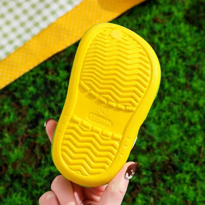 Sommer Kinder SchuheSandalen Loch Kinder Schuhe Hausschuhe Weiche Anti-Skid Cartoon Design Loch Baby Schuhe Sandstrand Für jungen Mädchen - flohmarkt-deutschland.shop
