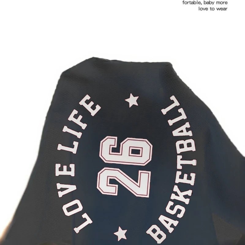 Sommer Neuer Stil Sportbekleidungssets für Jungen und Mädchen Atmungsaktive Basketball-Tanktops und Shorts 2-teiliges Set Lässige Kinderoutfits - flohmarkt-deutschland.shop