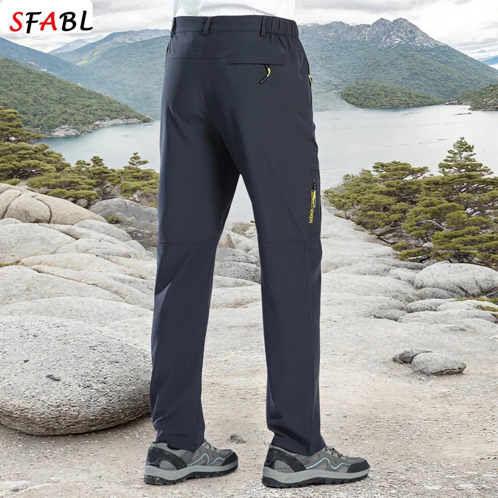 Sommer Outdoor-Sporthosen für Herren und Damen Wander- und Campinghosen Schnelltrocknende Stretch-Taktische Hosen Leichte Trekkinghosen XL-5XL - flohmarkt-deutschland.shop