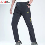 Sommer Outdoor-Sporthosen für Herren und Damen Wander- und Campinghosen Schnelltrocknende Stretch-Taktische Hosen Leichte Trekkinghosen XL-5XL - flohmarkt-deutschland.shop