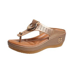 Sommer-Sandalen für Damen 2026: Bequeme Plateau-Keilsandalen und rutschfeste offene Pantoffeln in großen Größen - flohmarkt-deutschland.shop