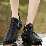 Sommer-Sandalen für Herren, leichte, rutschfeste Outdoor-Wanderschuhe mit dicken Sohlen, atmungsaktive, wasserabweisende Freizeitschuhe für Herren - flohmarkt-deutschland.shop