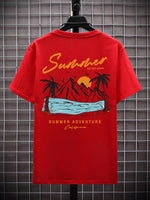Sommer Set Off Again Adventure California Herren T-Shirt Baumwolle Lose T-Shirt Kleidung Mode Sweat Kleidung Übergroße Sommer Tops - flohmarkt-deutschland.shop