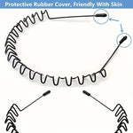 Sport-Haarband für Herren, unsichtbares Stirnband, Haargummi mit männlicher Pferdeschwanzfrisur, Haarbündel für Kopfbedeckungen für Jungen - flohmarkt-deutschland.shop