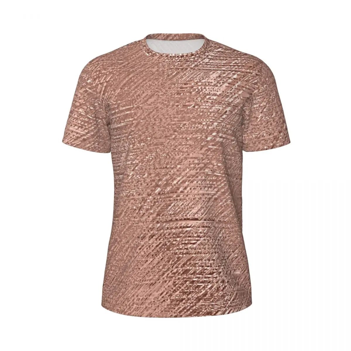 Sport-T-Shirt für Männer, Metallic-Druck, T-Shirts, beliebte Sparks Of Red, Sommer-T-Shirts, O-Ausschnitt, Y2K-Retro-Grafik-Tops, Geschenk - flohmarkt-deutschland.shop