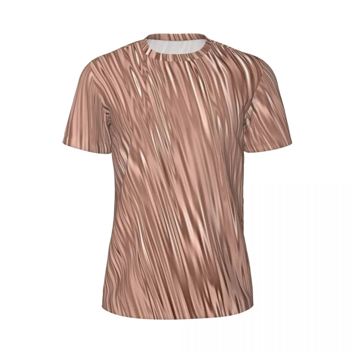 Sport-T-Shirt für Männer, Metallic-Druck, T-Shirts, beliebte Sparks Of Red, Sommer-T-Shirts, O-Ausschnitt, Y2K-Retro-Grafik-Tops, Geschenk - flohmarkt-deutschland.shop