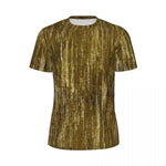 Sport-T-Shirt für Männer, Metallic-Druck, T-Shirts, beliebte Sparks Of Red, Sommer-T-Shirts, O-Ausschnitt, Y2K-Retro-Grafik-Tops, Geschenk - flohmarkt-deutschland.shop