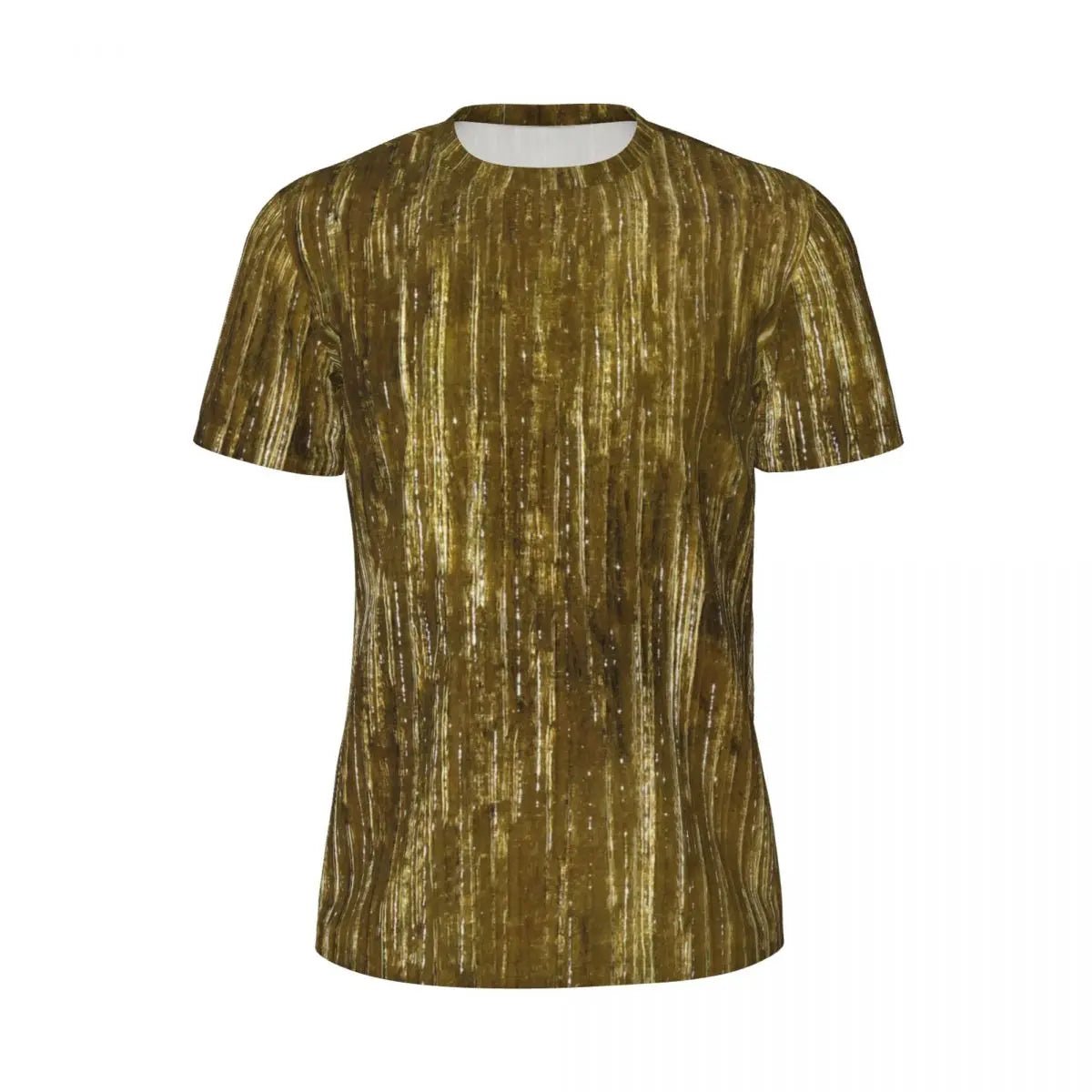 Sport-T-Shirt für Männer, Metallic-Druck, T-Shirts, beliebte Sparks Of Red, Sommer-T-Shirts, O-Ausschnitt, Y2K-Retro-Grafik-Tops, Geschenk - flohmarkt-deutschland.shop