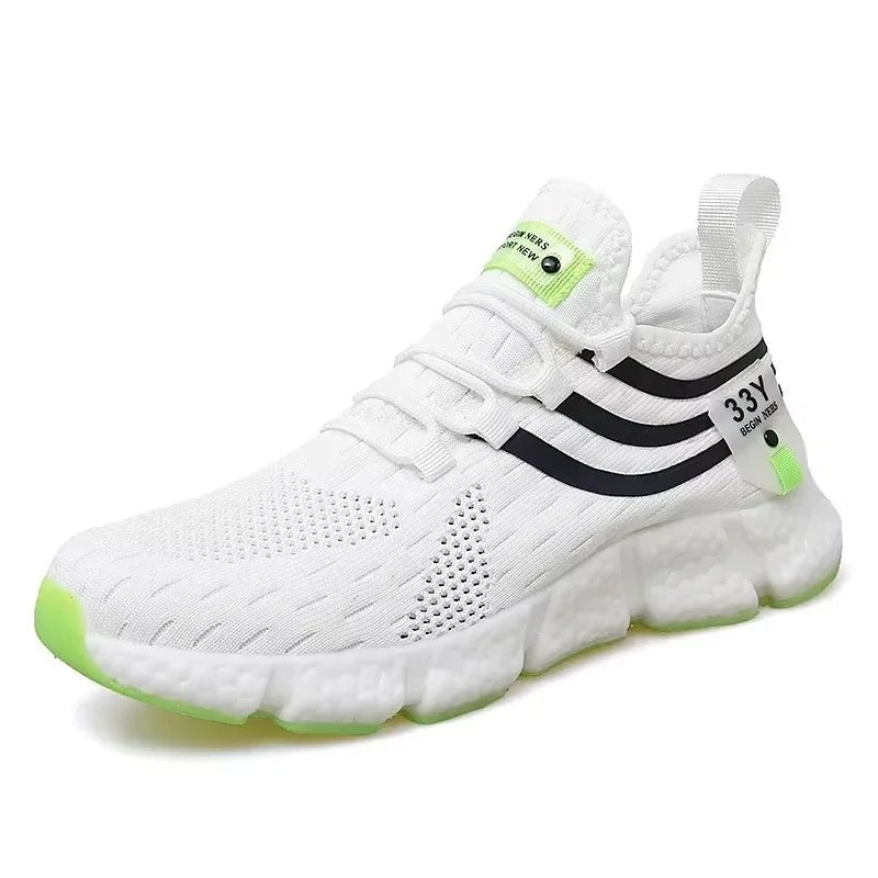 Sportschuhe für Herren, rutschfest, atmungsaktiv, Plateau, Lauftrainingsschuh, modisch, leicht, bequem, für den Außenbereich - flohmarkt-deutschland.shop