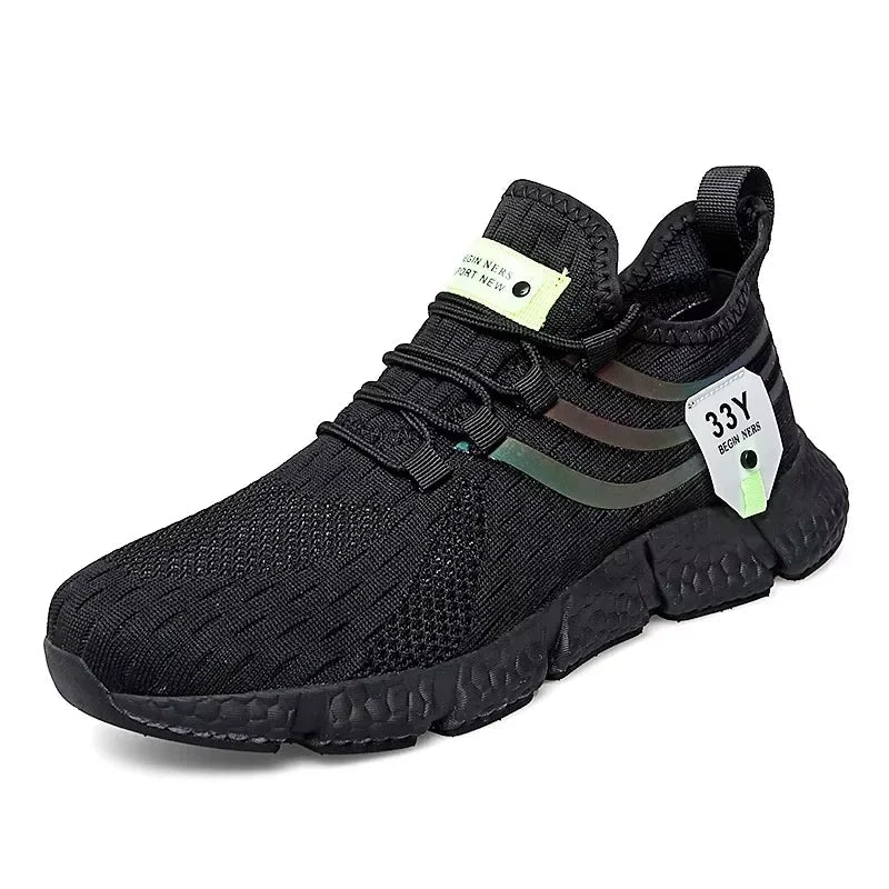 Sportschuhe für Herren, rutschfest, atmungsaktiv, Plateau, Lauftrainingsschuh, modisch, leicht, bequem, für den Außenbereich - flohmarkt-deutschland.shop