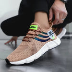 Sportschuhe für Herren, rutschfest, atmungsaktiv, Plateau, Lauftrainingsschuh, modisch, leicht, bequem, für den Außenbereich - flohmarkt-deutschland.shop