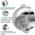 Stainless Steel Ducting Ventilation Exhaust Grille Cover for Wall Ceiling Anti-bird And Rat Prevent Air Vent Heating Cooling Cap - flohmarkt-deutschland.shop