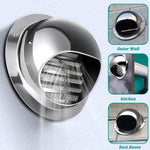 Stainless Steel Ducting Ventilation Exhaust Grille Cover for Wall Ceiling Anti-bird And Rat Prevent Air Vent Heating Cooling Cap - flohmarkt-deutschland.shop