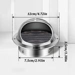 Stainless Steel Ducting Ventilation Exhaust Grille Cover for Wall Ceiling Anti-bird And Rat Prevent Air Vent Heating Cooling Cap - flohmarkt-deutschland.shop