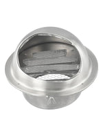 Stainless Steel Vent Cap Rainproof Exterior Wall Air Outlet Grille Round Heating Cooling Vent Cover 75/80/100/20/150/160MM - flohmarkt-deutschland.shop