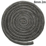 Stove Fire Rope Black Wood Burning Stove 6mm 8mmm 2m Length Log Burner Door Seal High Temperature Stove Heating Fireplaces Part - flohmarkt-deutschland.shop