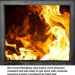 Stove Fire Rope Black Wood Burning Stove 6mm 8mmm 2m Length Log Burner Door Seal High Temperature Stove Heating Fireplaces Part - flohmarkt-deutschland.shop