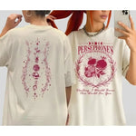 Streetwear Vintage Frauen Persephone T-Shirt Männer Übergroße Baumwolle T-stück Casual Harajuku Sommer Griechische Mythologie Dark Academia Mäntel - flohmarkt-deutschland.shop
