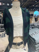 Striped Knitted Cropped Sweater Cardigan Women Autumn Long Sleeve Hooded Zipper Short Streetwear Knitwear Sweaters Y2K Crop Tops - flohmarkt-deutschland.shop