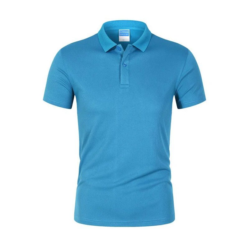 Summer Fashion Men And Women Short Sleeve Polo Custom Printing Logo Casual Lapel Shirt Embroidery Pattern Quick Dry Top Design - flohmarkt-deutschland.shop