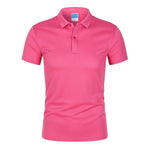 Summer Fashion Men And Women Short Sleeve Polo Custom Printing Logo Casual Lapel Shirt Embroidery Pattern Quick Dry Top Design - flohmarkt-deutschland.shop