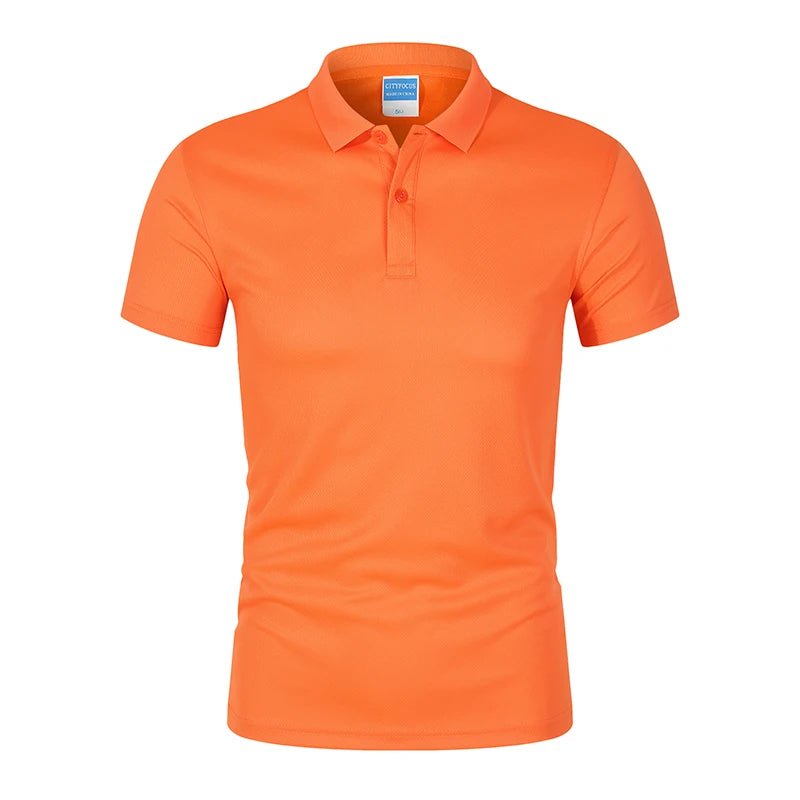 Summer Fashion Men And Women Short Sleeve Polo Custom Printing Logo Casual Lapel Shirt Embroidery Pattern Quick Dry Top Design - flohmarkt-deutschland.shop