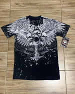 Summer Men's Breathable Round Neck T-shirt Y2K Retro Clothing Punk Hip Hop Pattern Printed Outdoor Fashion Top - flohmarkt-deutschland.shop