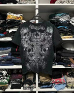 Summer Men's Breathable Round Neck T-shirt Y2K Retro Clothing Punk Hip Hop Pattern Printed Outdoor Fashion Top - flohmarkt-deutschland.shop