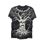 Summer Men's Breathable Round Neck T-shirt Y2K Retro Clothing Punk Hip Hop Pattern Printed Outdoor Fashion Top - flohmarkt-deutschland.shop