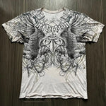 Summer Men's Breathable Round Neck T-shirt Y2K Retro Clothing Punk Hip Hop Pattern Printed Outdoor Fashion Top - flohmarkt-deutschland.shop